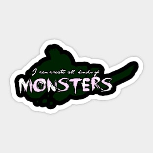 Monster Maker Sticker